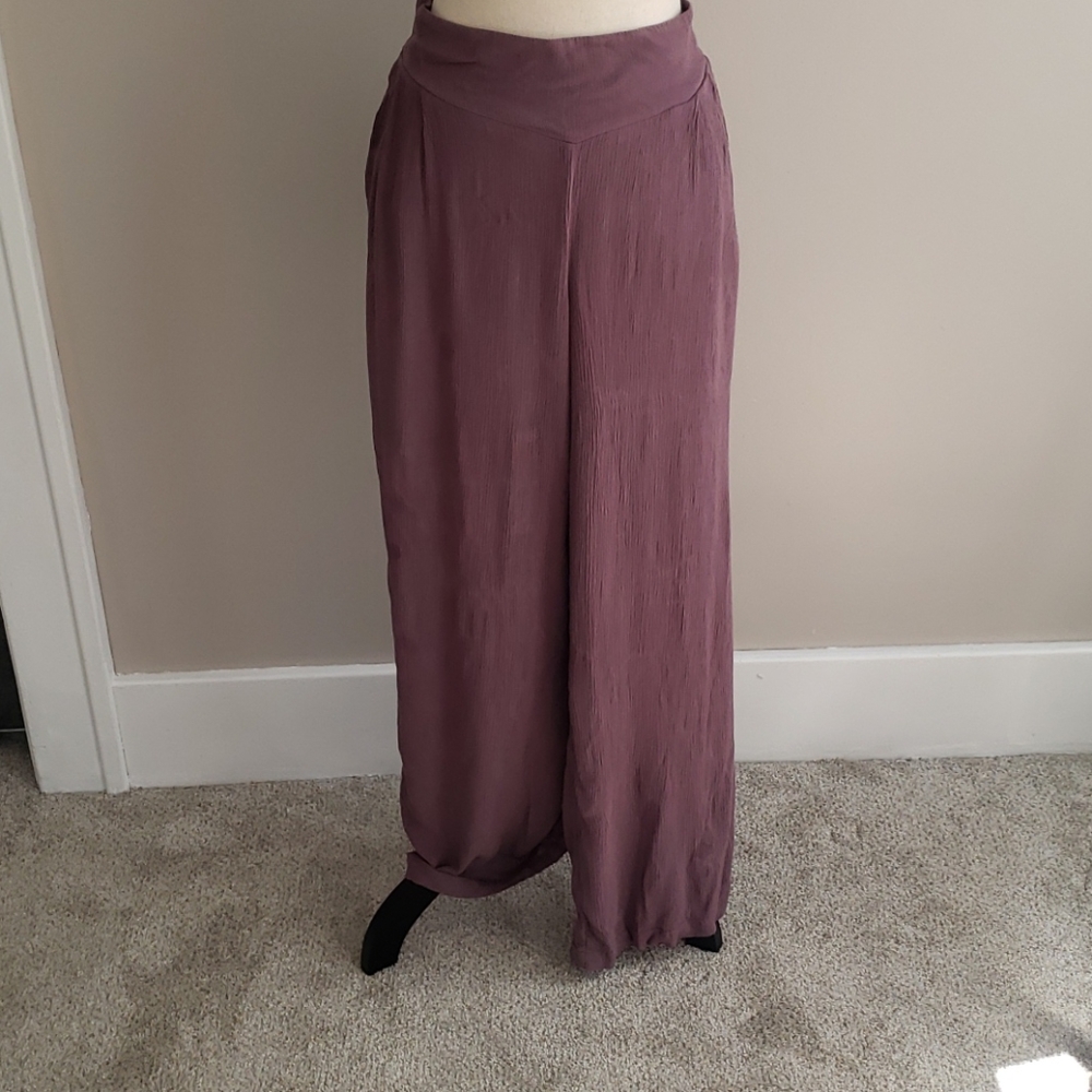 Torrid gauze wide leg pants